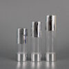 Shiny Silver AS Airless Bottle