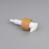 28/410 lotion pump with bamboo collar r lp01