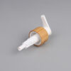 28/410 lotion pump with bamboo collar r lp01
