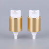 0.5cc lotion dispenser pump with gold collar r p17