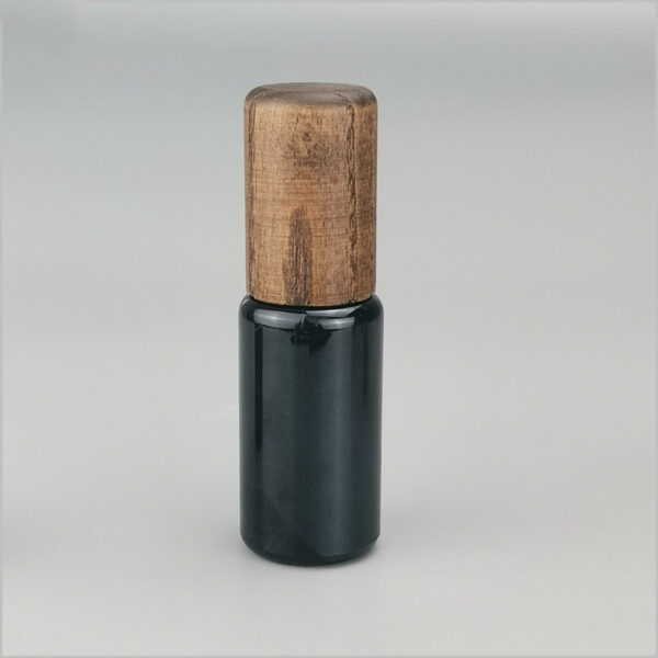 15ml Glass Roll On Bottle With Wood Cap (3)