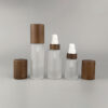 Glass Serum Bottle With Wood Cap (3)