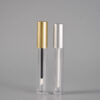 8ml Round Matte Gold Lipgloss Tube (2)