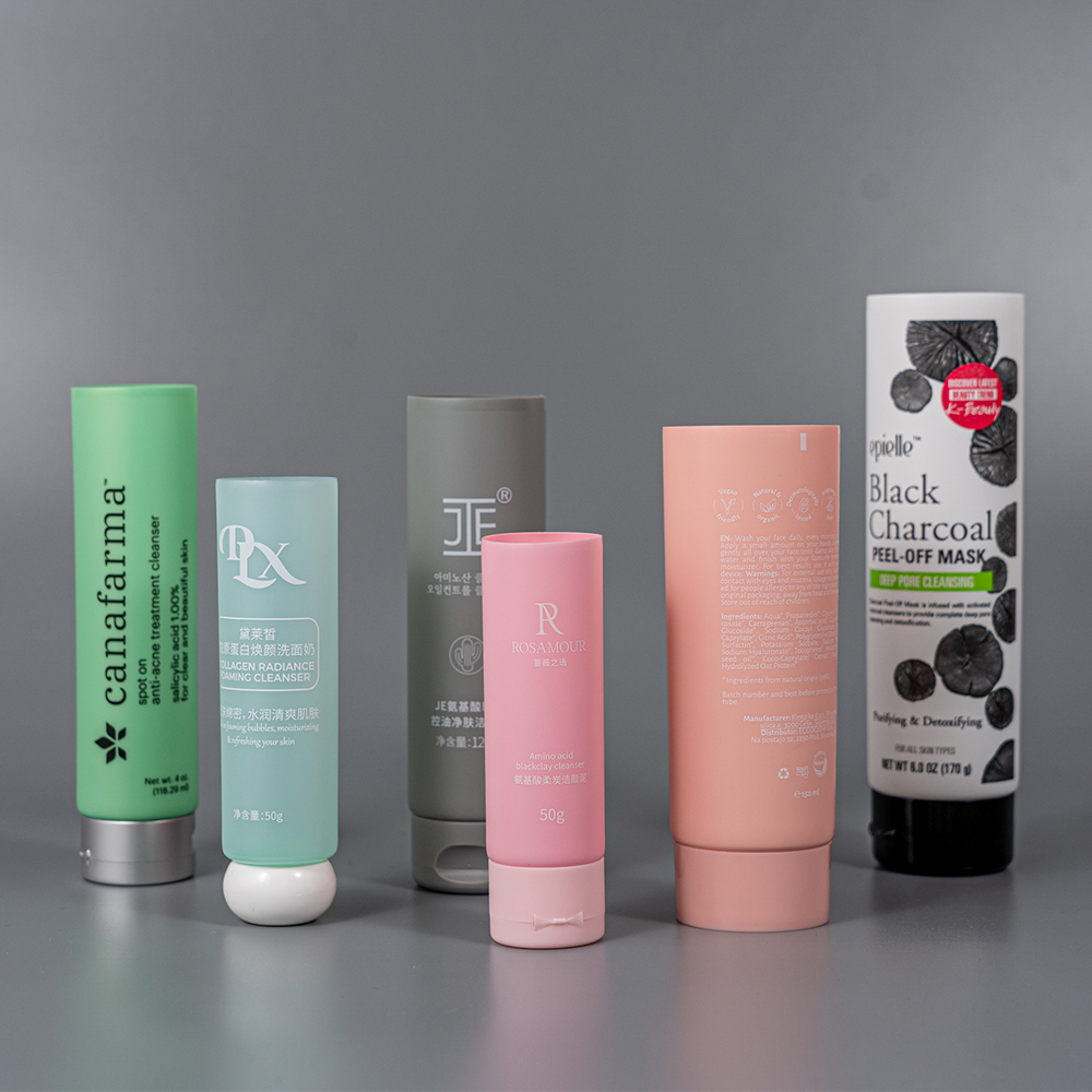Cosmetic tube with various dimension and closures