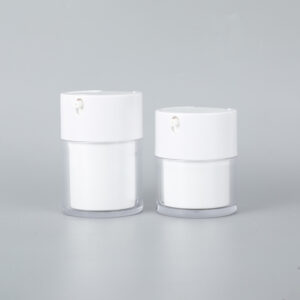 White Airless Pump Cream Jar (2)