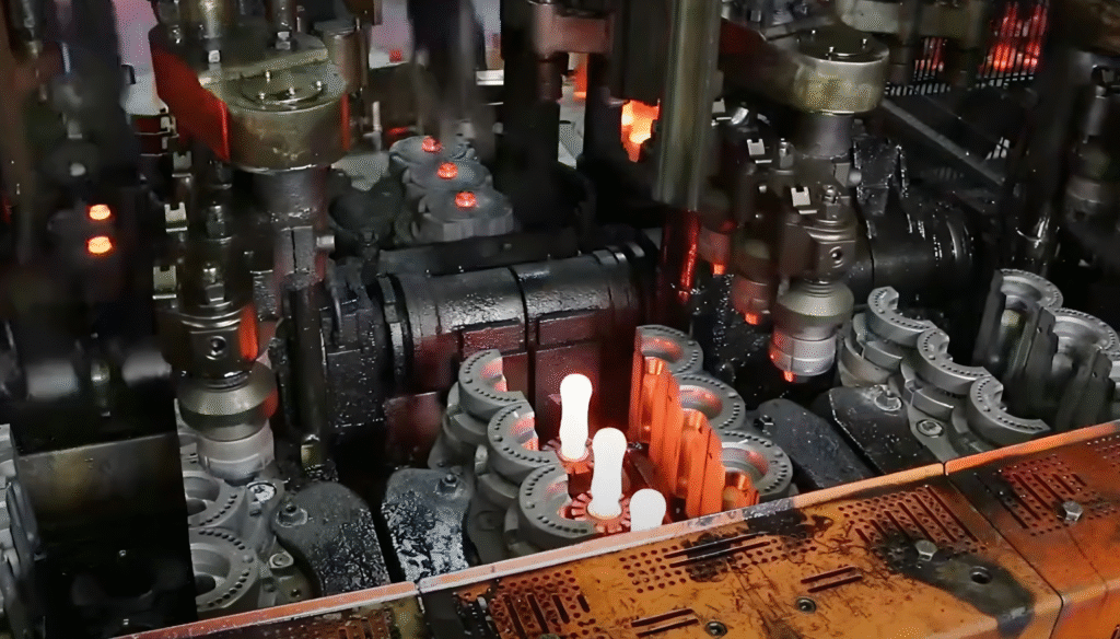 Glass Bottle Blow Molding