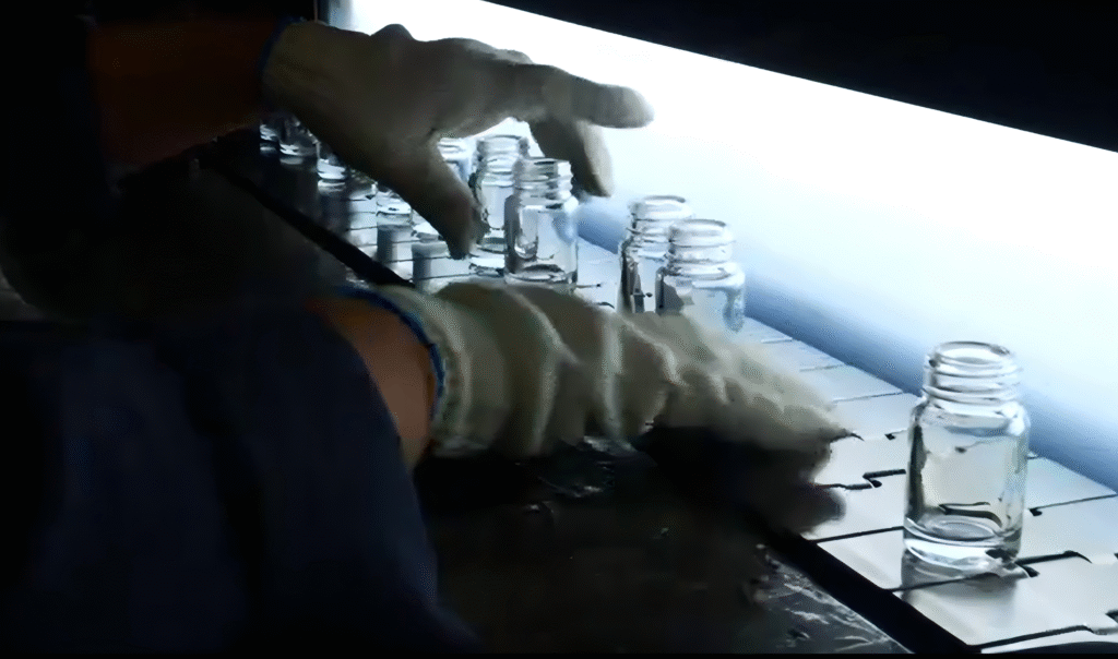 Glass Bottle Quality Check