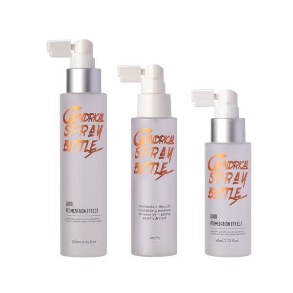 100ml PET Hair Spraying Bottle With Clip (2)