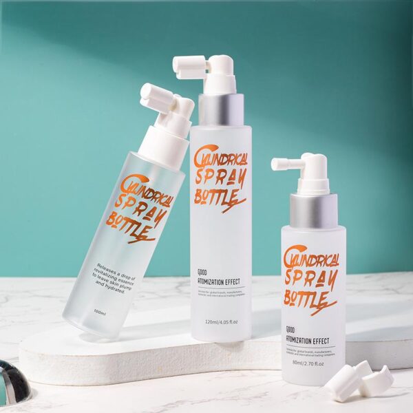 100ml PET Hair Spraying Bottle With Clip (3)