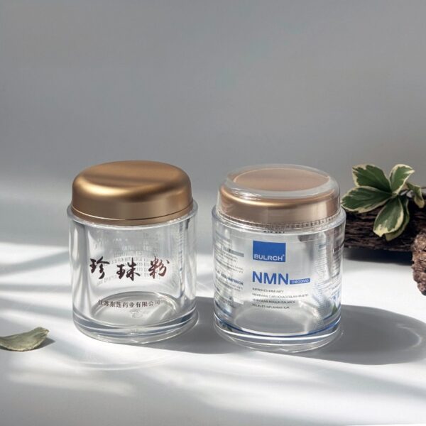 Clear Acrylic Capsule Bottle (2)