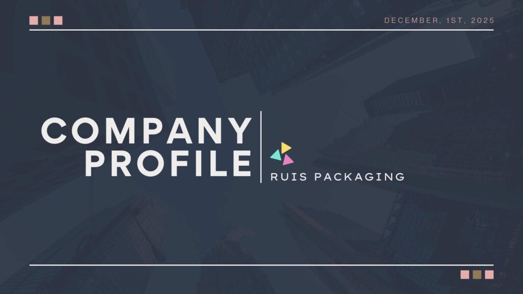 Ruispack Company Profile Cover